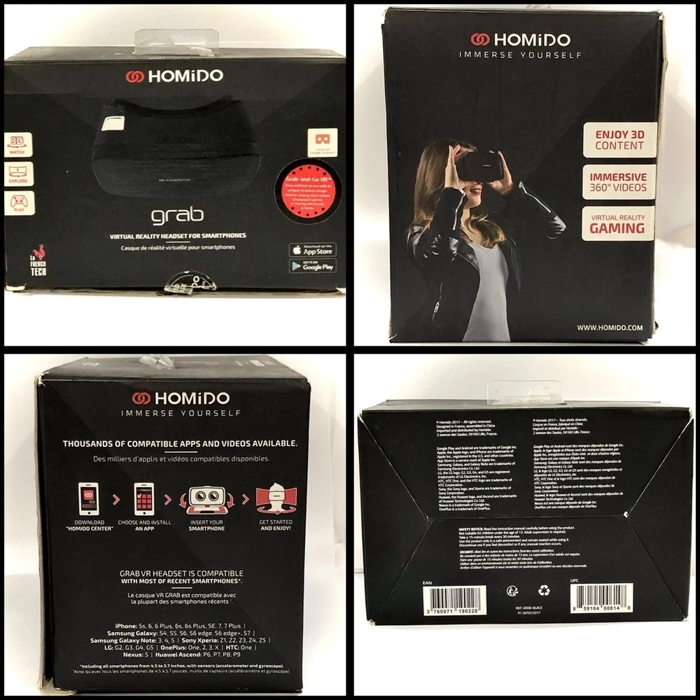 2 Smartphone VR Headsets